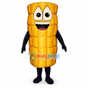Deluxe Cartoon Corn On the Cob Lightweight Mascot Adult Costume Deluxe Cartoon Corn On the Cob Lightweight Mascot Adult Costume