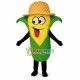 Deluxe Cartoon Corn In Hat Lightweight Mascot Costume Deluxe Cartoon Corn In Hat Lightweight Mascot Costume