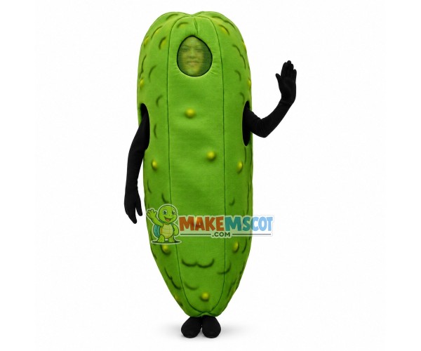 Deluxe Dill Pickle Lightweight Mascot Costume Deluxe Dill Pickle Lightweight Mascot Costume