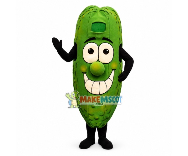 Deluxe Cartoon Dill Pickle Lightweight Mascot Costume Deluxe Cartoon Dill Pickle Lightweight Mascot Costume