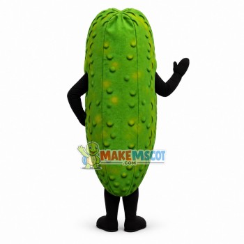 Deluxe Cartoon Dill Pickle Lightweight Mascot Costume Deluxe Cartoon Dill Pickle Lightweight Mascot Costume