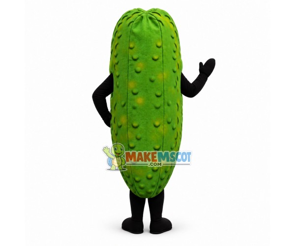 Deluxe Cartoon Dill Pickle Lightweight Mascot Costume Deluxe Cartoon Dill Pickle Lightweight Mascot Costume