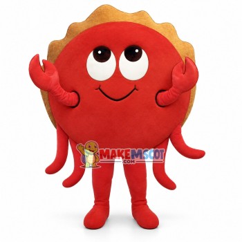 Deluxe Cartoon Crab Mascot Costume For Adult Deluxe Cartoon Crab Mascot Costume For Adult