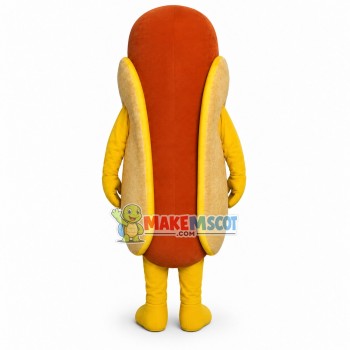 Deluxe Cartoon Hot Dog Lightweight Mascot Costume Deluxe Cartoon Hot Dog Lightweight Mascot Costume