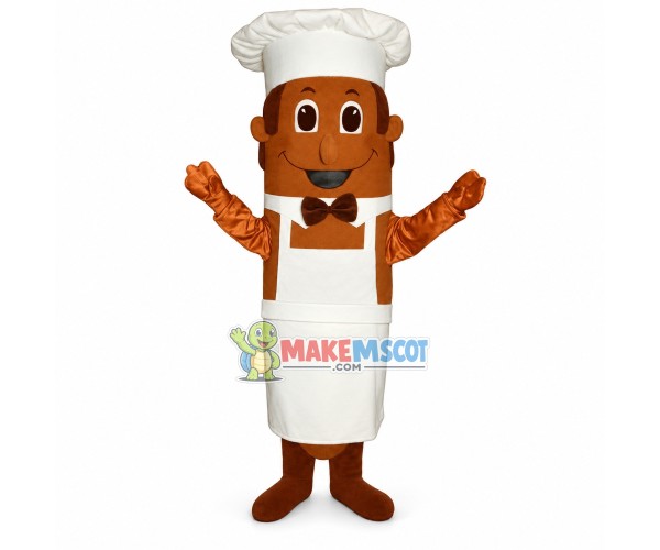 Chef Hot Dog Mascot Costume 