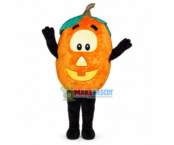 Deluxe Jack O' Lantern Mascot Costume Deluxe Jack O' Lantern Mascot Costume