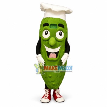 Deluxe Cartoon Chef  Pickle Lightweight Mascot Costume	