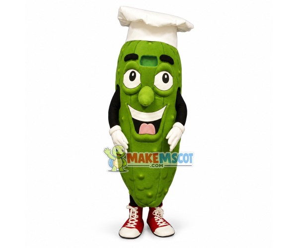 Deluxe Cartoon Chef  Pickle Lightweight Mascot Costume	