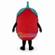 Deluxe Cartoon Red Raspberry Mascot Costume Deluxe Cartoon Red Raspberry Mascot Costume