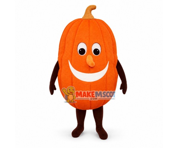 Deluxe Cartoon Rotten Pumpkin Mascot Costume	