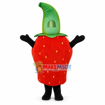 Deluxe Fresh Strawberry Mascot Costume 	