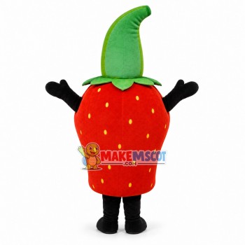Deluxe Fresh Strawberry Mascot Costume Deluxe Fresh Strawberry Mascot Costume