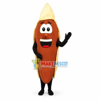 Deluxe Cartoon Tamale Mascot Costume Deluxe Cartoon Tamale Mascot Costume