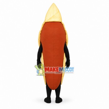 Deluxe Cartoon Tamale Mascot Costume Deluxe Cartoon Tamale Mascot Costume