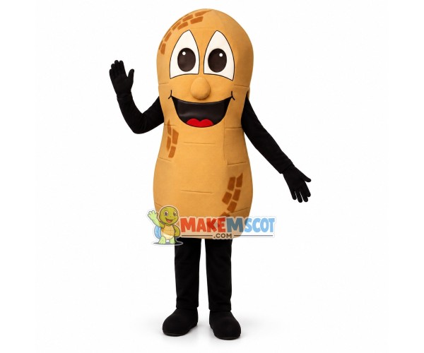 Huge Cartoon Peanut Mascot Costume 	
