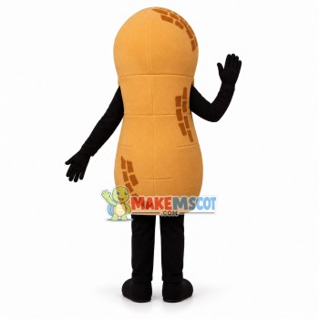 Huge Cartoon Peanut Mascot Costume 	