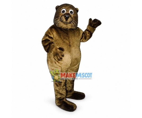 Sea Otter Mascot Costume 