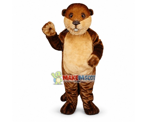 Mountain Beaver Mascot Costume	
