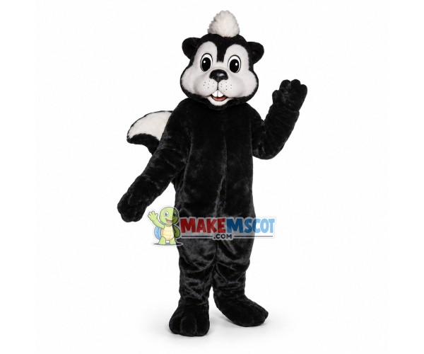 Pepe Le Pew the French Skunk Mascot Costume Pepe Le Pew the French Skunk Mascot Costume