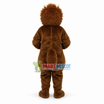Brown Porcupine Mascot Costume	