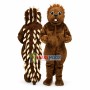 Brown Porcupine Mascot Costume	