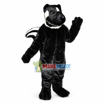 Striped Skunk Mascot Costume Striped Skunk Mascot Costume