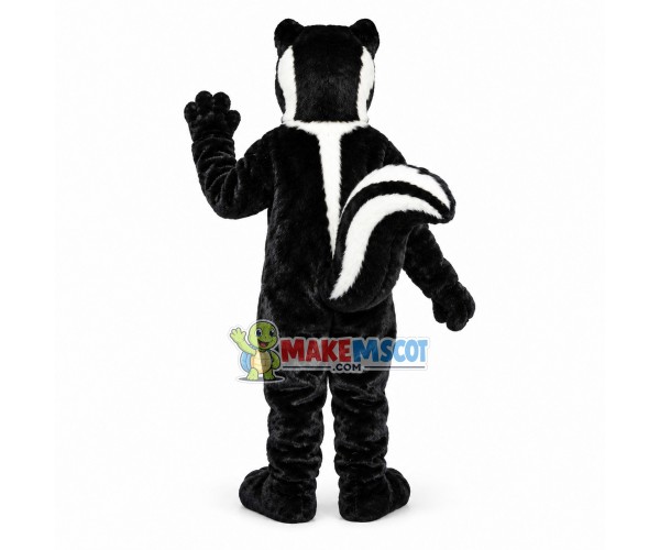 Striped Skunk Mascot Costume Striped Skunk Mascot Costume