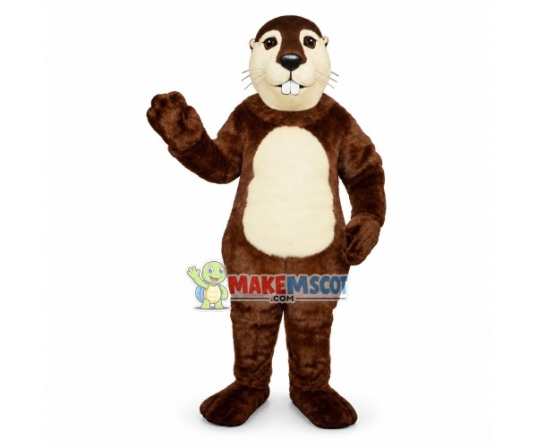 American Beaver Mascot Costume American Beaver Mascot Costume