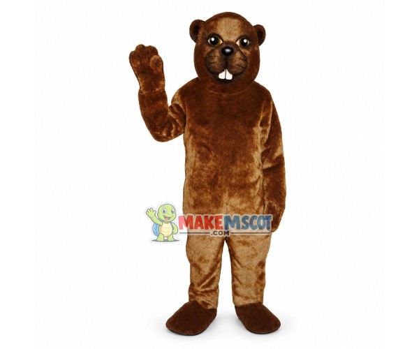 Baby Beaver Mascot Costume Baby Beaver Mascot Costume