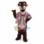 Black Otter Mascot Costume	