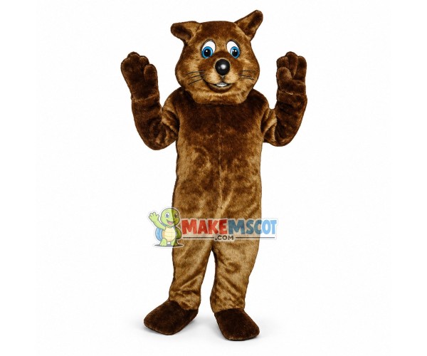 North American Beaver Mascot Costume	