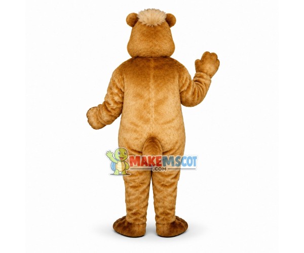 Light Brown Beaver Mascot Costume Light Brown Beaver Mascot Costume