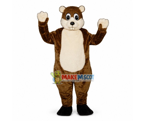 Woodchuck Mascot Costume Woodchuck Mascot Costume