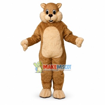Chatty Chipmunk Mascot Costume Chatty Chipmunk Mascot Costume