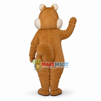 Light Brown Squirrel Mascot Costume Light Brown Squirrel Mascot Costume