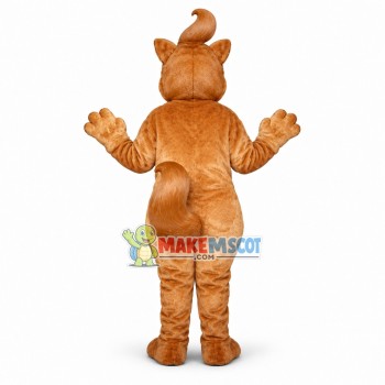 Cartoon Squirrel Girl Mascot Costume Cartoon Squirrel Girl Mascot Costume