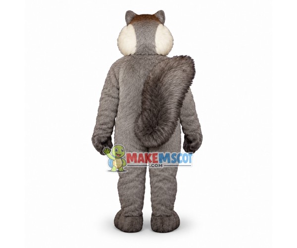 Grey Chipmunk Mascot Costume Grey Chipmunk Mascot Costume