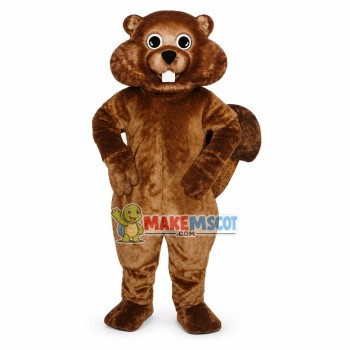 Brown-phase Gray Squirrel Mascot Costume Brown-phase Gray Squirrel Mascot Costume