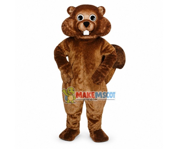 Brown-phase Gray Squirrel Mascot Costume Brown-phase Gray Squirrel Mascot Costume