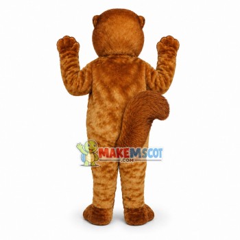Brown Squirrel Mascot Costume Brown Squirrel Mascot Costume
