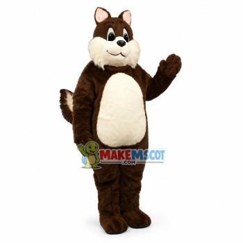 Brown Chipmunk Mascot Costume Brown Chipmunk Mascot Costume