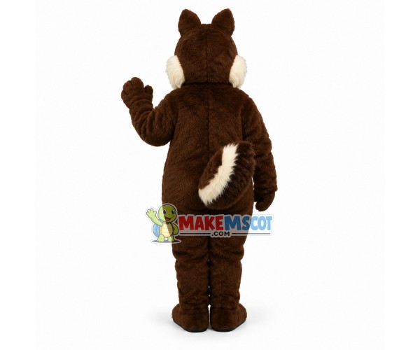 Brown Chipmunk Mascot Costume Brown Chipmunk Mascot Costume