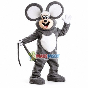 Enthusiastic Chuck E. Cheese Mascot Costume Enthusiastic Chuck E. Cheese Mascot Costume