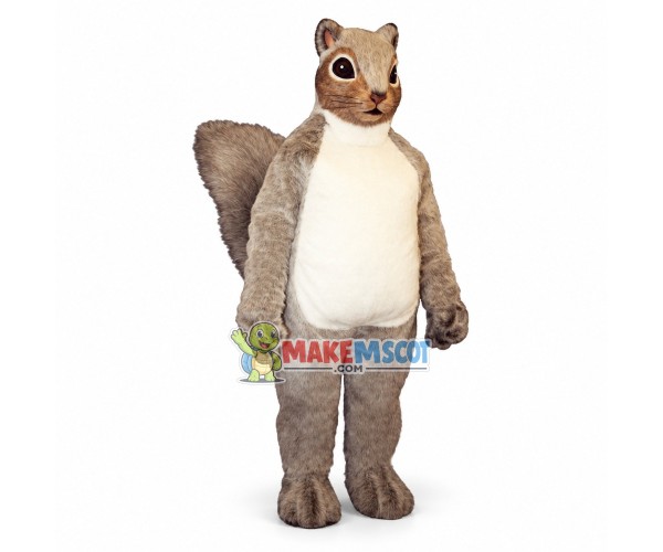 Grey Squirrel Mascot Costume Grey Squirrel Mascot Costume