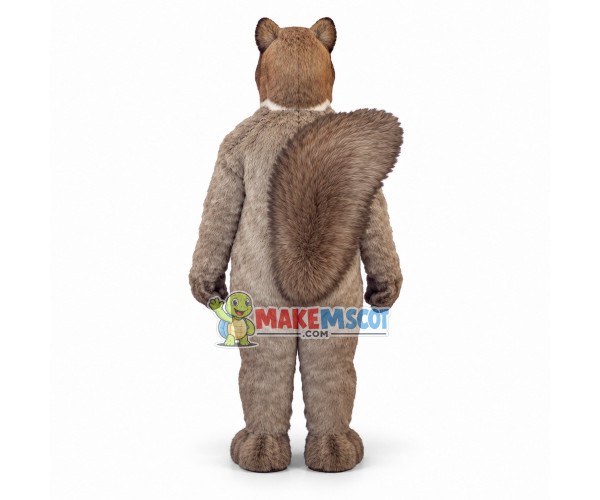 Grey Squirrel Mascot Costume Grey Squirrel Mascot Costume