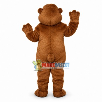 Smiling Groundhog Mascot Costume Smiling Groundhog Mascot Costume