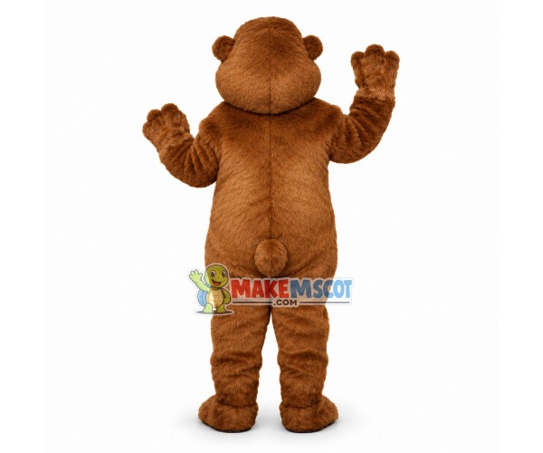 Smiling Groundhog Mascot Costume	
