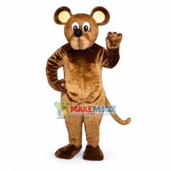 Brown Mouse Mascot Costume Brown Mouse Mascot Costume