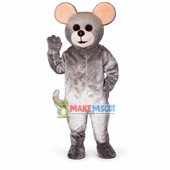 Adorable Gray Mouse Mascot Adult Costume Adorable Gray Mouse Mascot Adult Costume