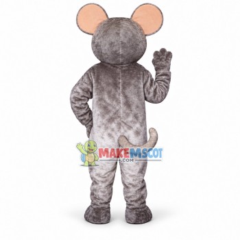 Adorable Gray Mouse Mascot Adult Costume Adorable Gray Mouse Mascot Adult Costume